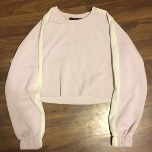 Forever 21 Cropped Long Sleeve Shirt